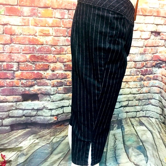 Vintage Bisou Bisou Capri Pants Sz 4 w31” pinstripes Bundle for great Savings - Picture 3 of 7